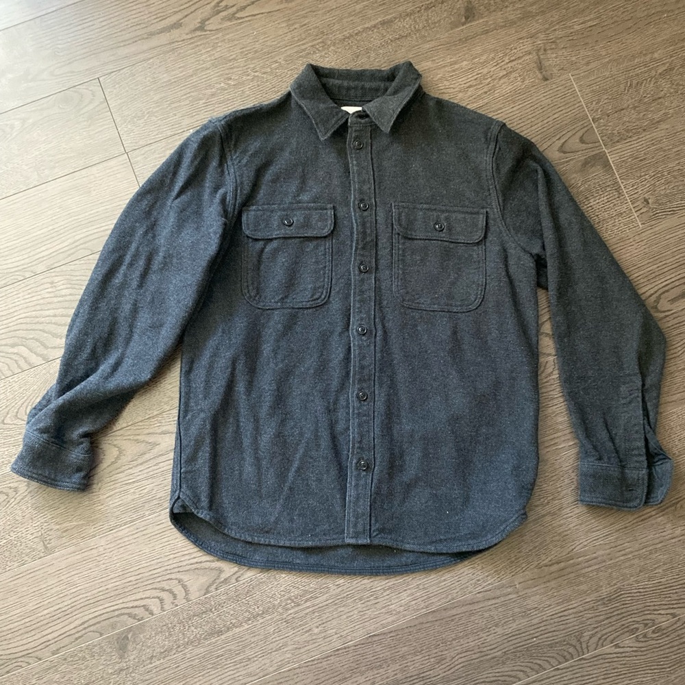 Dark Gray Men’s Everlane Heavyweight Overshirt